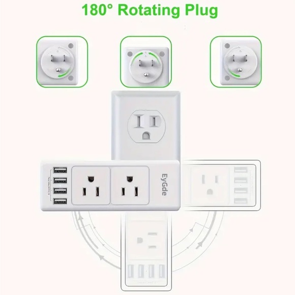 Multi Plug Outlet Extender - Picture 3 of 3